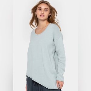 💗Peace Love World Boheme Asymmetrical Sweater